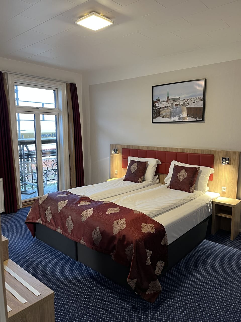 Double or Twin Room | Desk, iron/ironing board, free WiFi, bed sheets