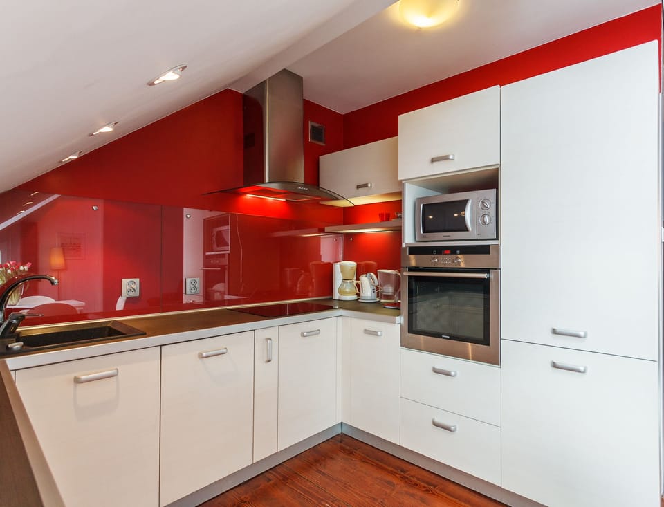 Apartment (mezzanine) | Private kitchenette | Electric kettle