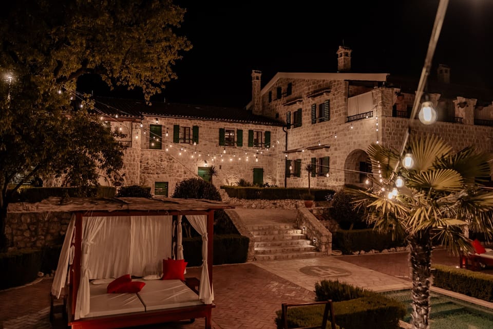 Front of property - evening/night
