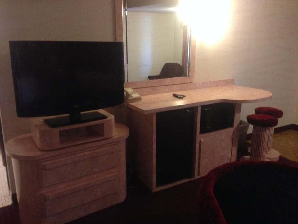 Individually decorated, individually furnished, desk, blackout drapes