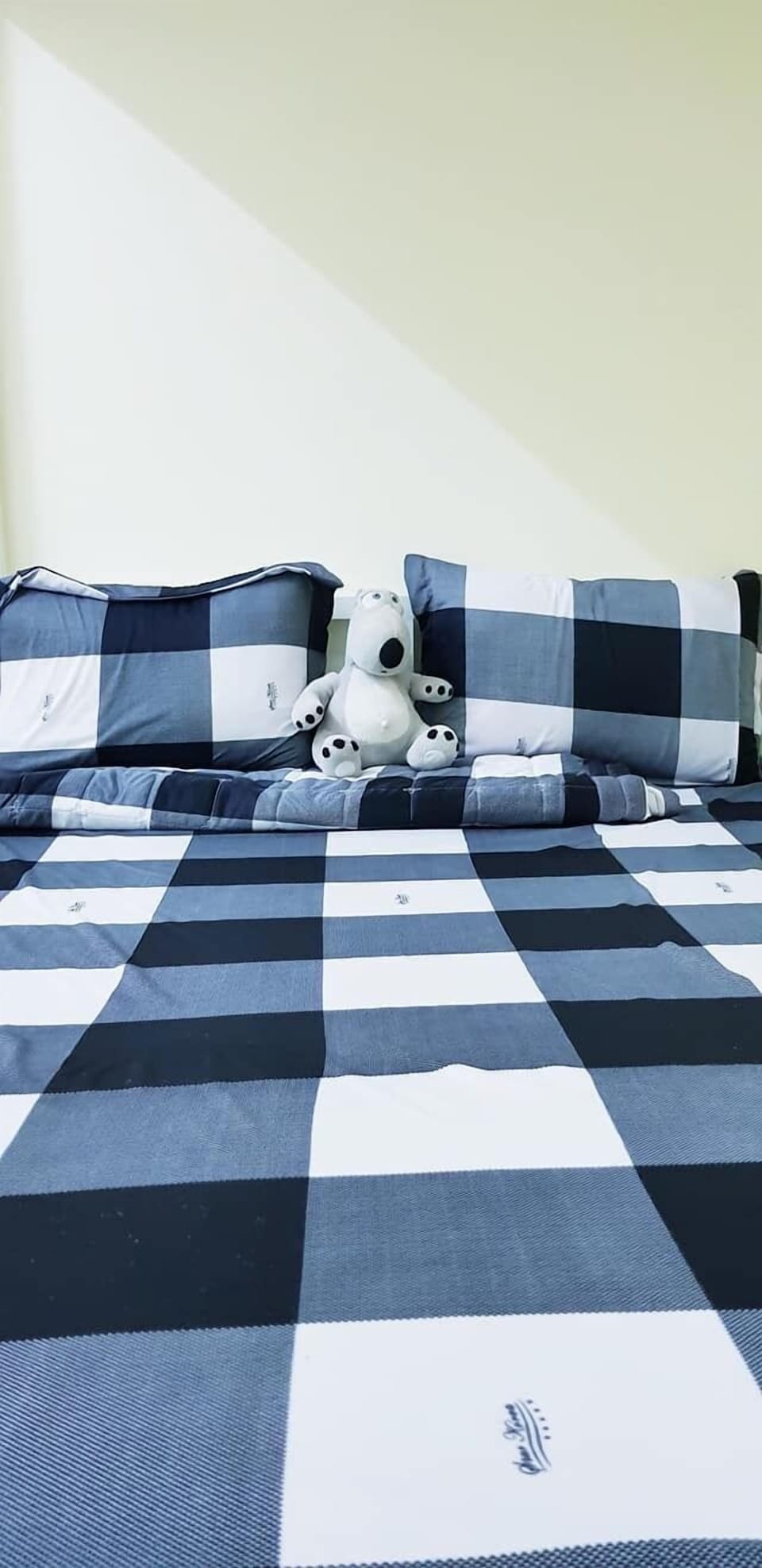 Desk, blackout drapes, soundproofing, iron/ironing board (on request)