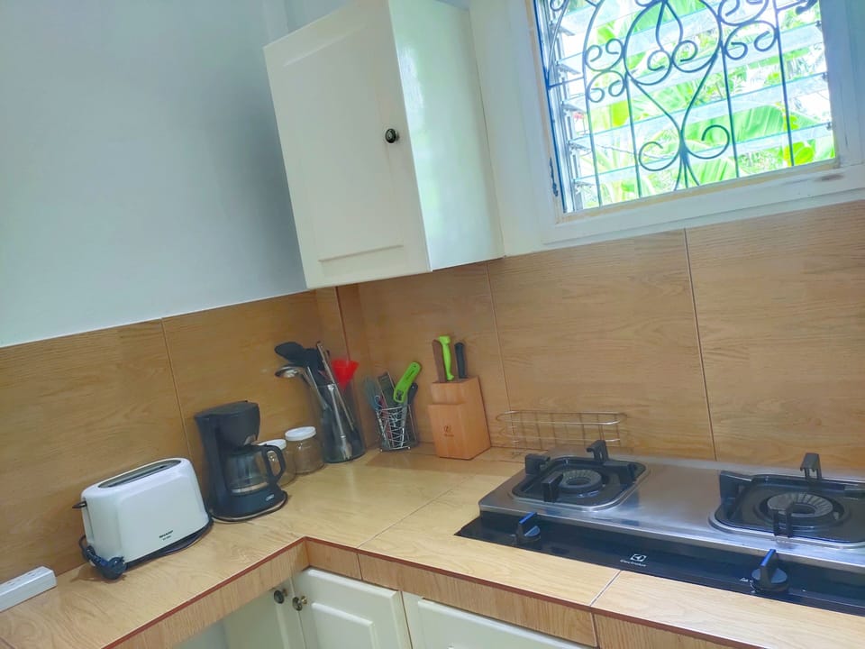 2-Bedroom Villa with Private Pool | Private kitchen | Full-size fridge, microwave, stovetop, electric kettle