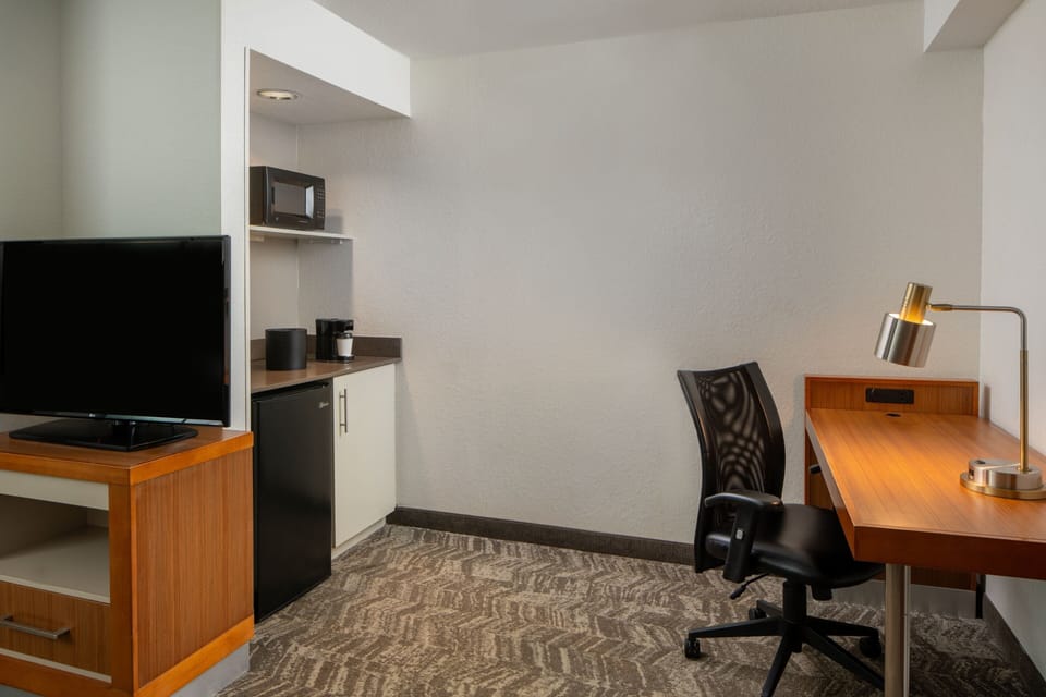 Flat-screen TV, pay movies