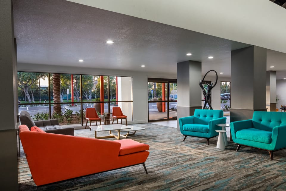 Lobby sitting area