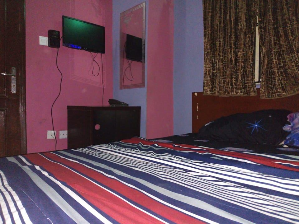 Deluxe Room, 1 Double Bed | Living area | Flat-screen TV