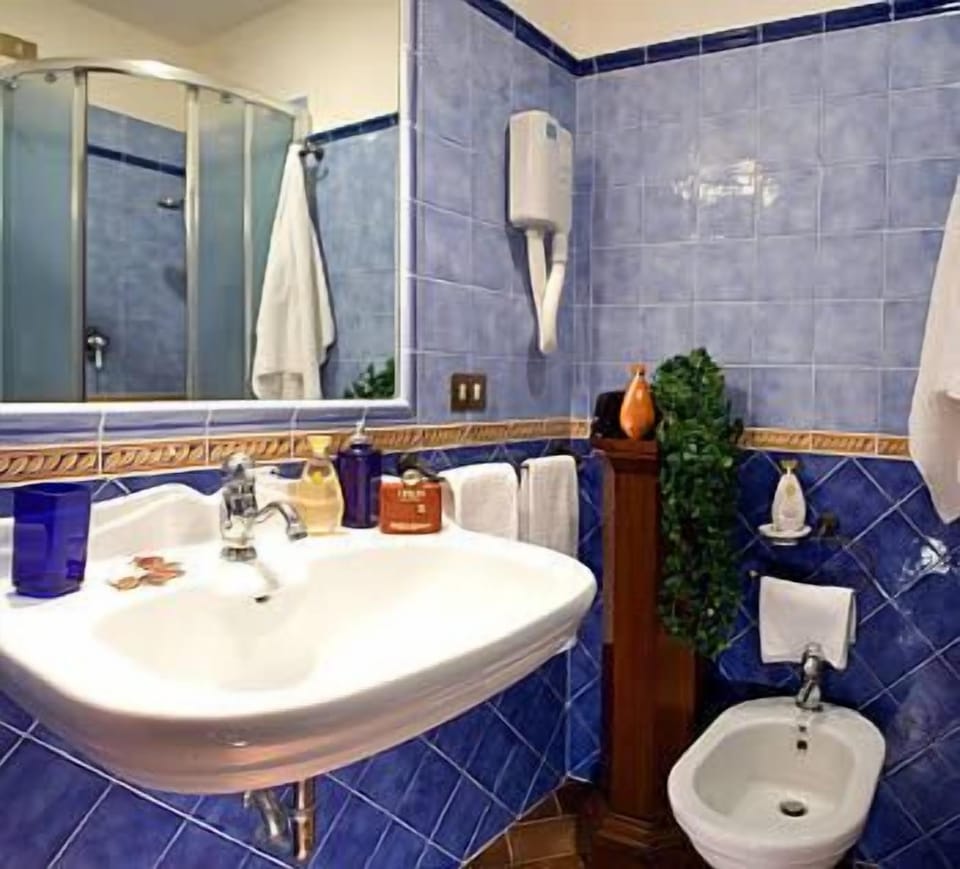 Standard Room | Bathroom | Shower, hair dryer, bidet, towels