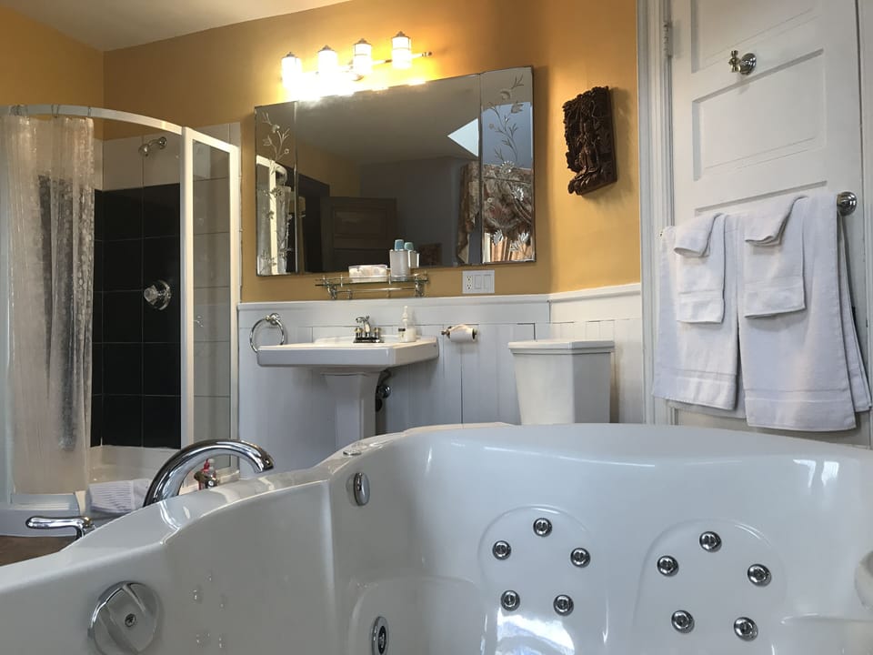 Deluxe Room | Bathroom | Free toiletries, hair dryer, towels