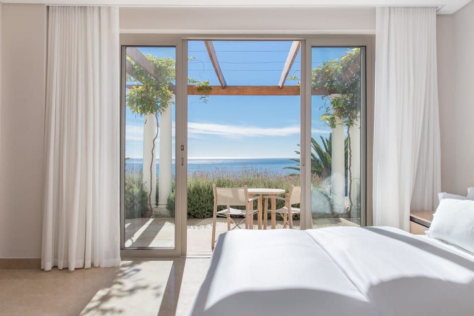 Suite - Sea View  | Frette Italian sheets, premium bedding, free minibar, in-room safe