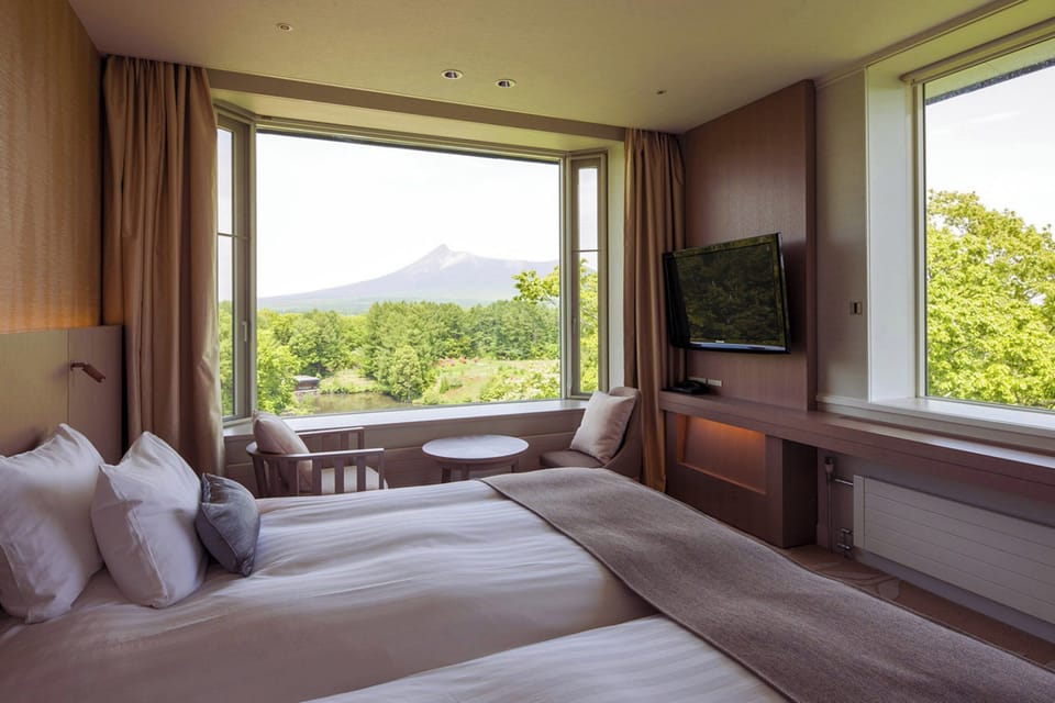 Non Smoking Komagatake Corner twin room include Wi-Fi | View from room