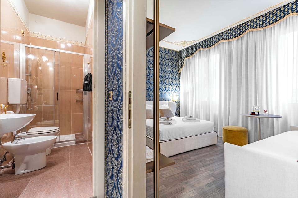Superior Double Room, Private Bathroom, City View | Premium bedding, soundproofing, cribs/infant beds, free WiFi