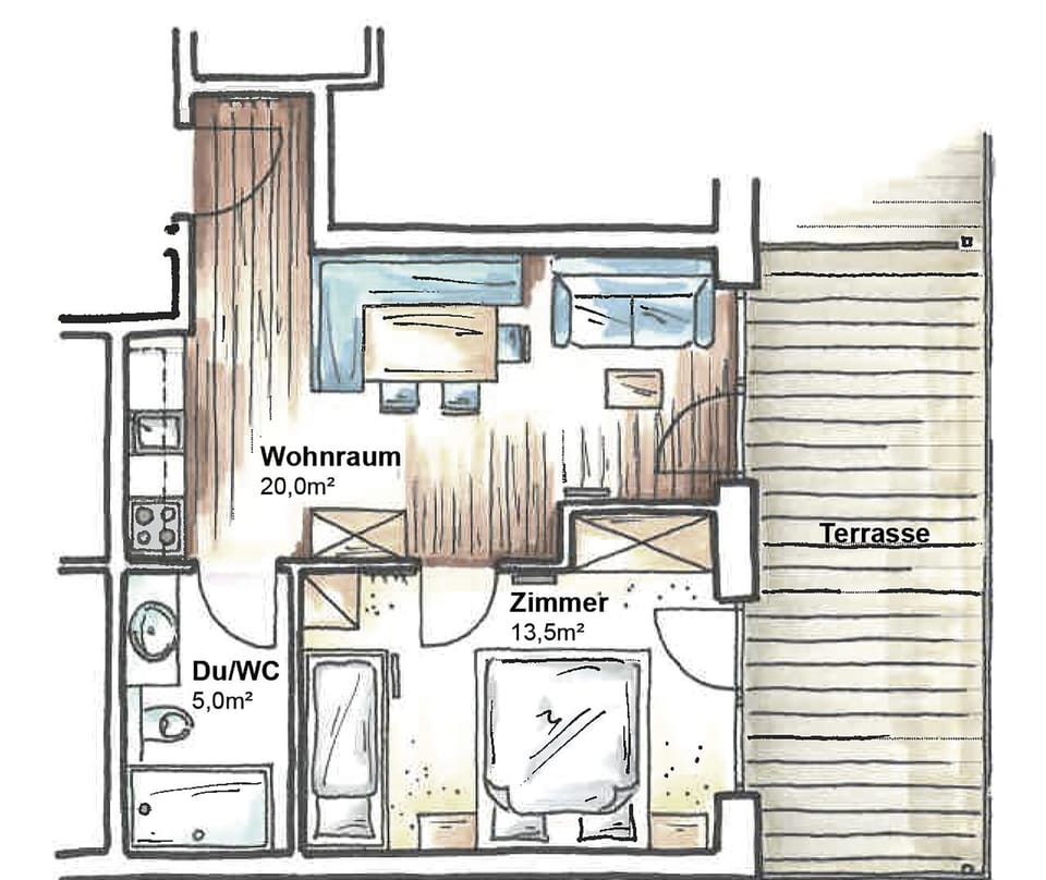 Classic Apartment | Floor plan