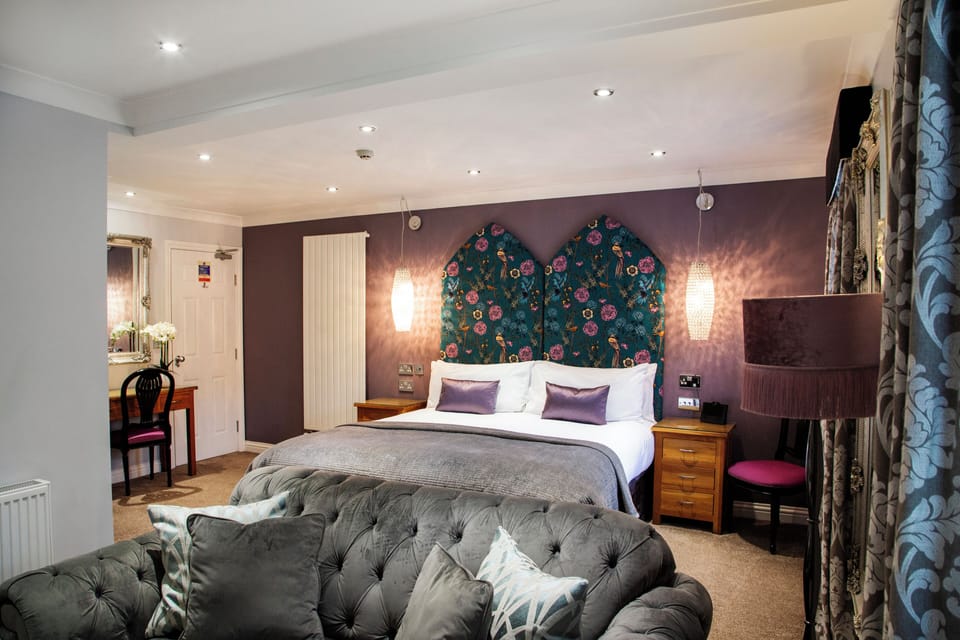 Premium bedding, pillowtop beds, individually decorated