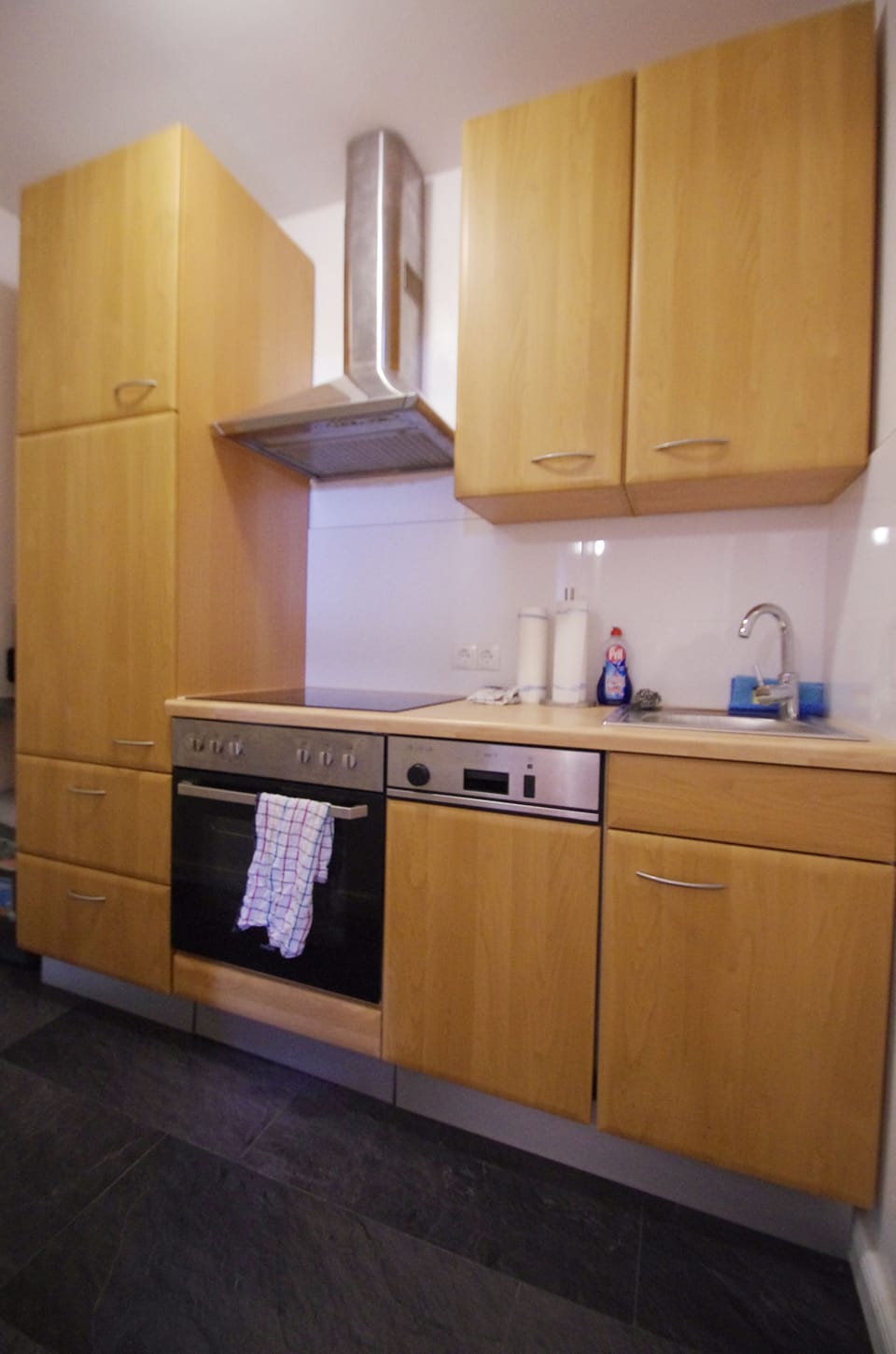 Comfort Apartment, 1 Bedroom, Non Smoking, Mountain View (Leon, excl. 85 € cleaning fee) | Private kitchen | Highchair