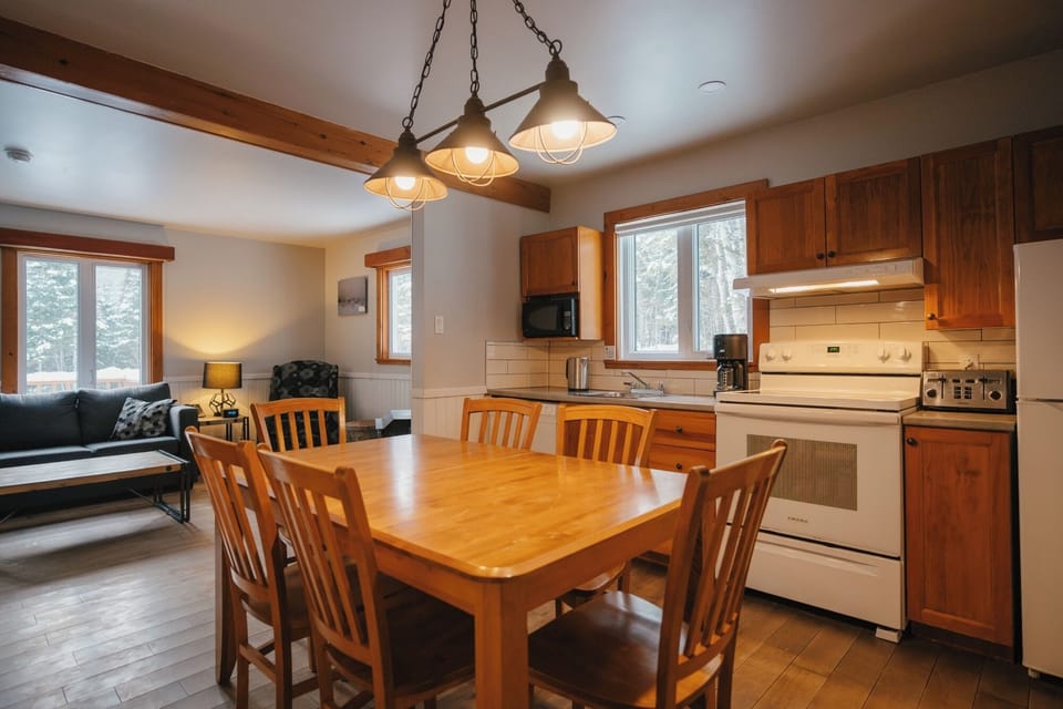 Family Chalet, 2 Bedrooms, Mountain View | Private kitchen | Espresso maker