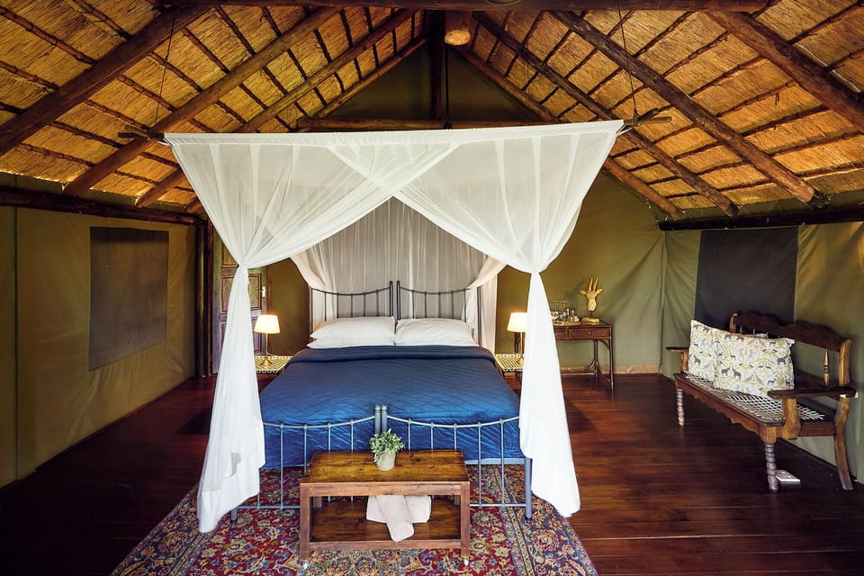 Luxury Tent | Premium bedding, in-room safe, soundproofing, individually furnished