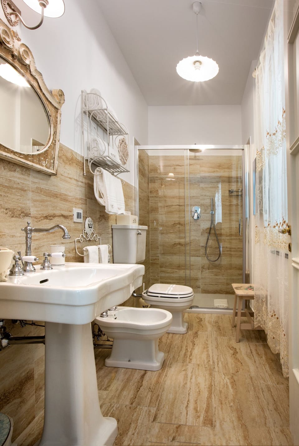 Deluxe Quadruple Room, Balcony, Pool View | Bathroom | Shower, rainfall showerhead, free toiletries, hair dryer