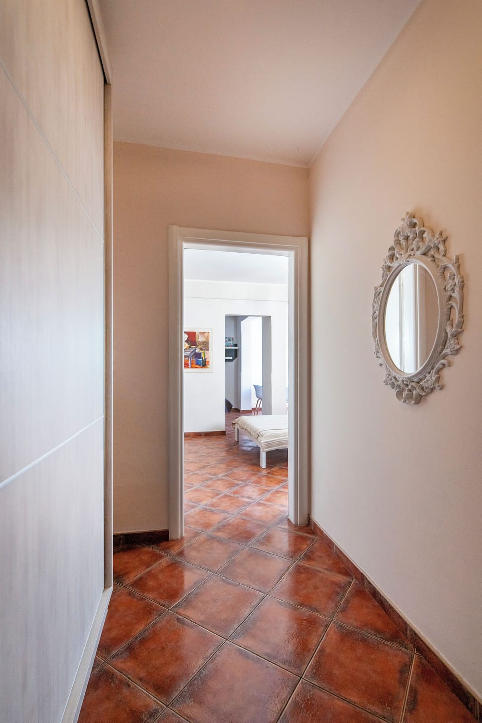 Interior entrance