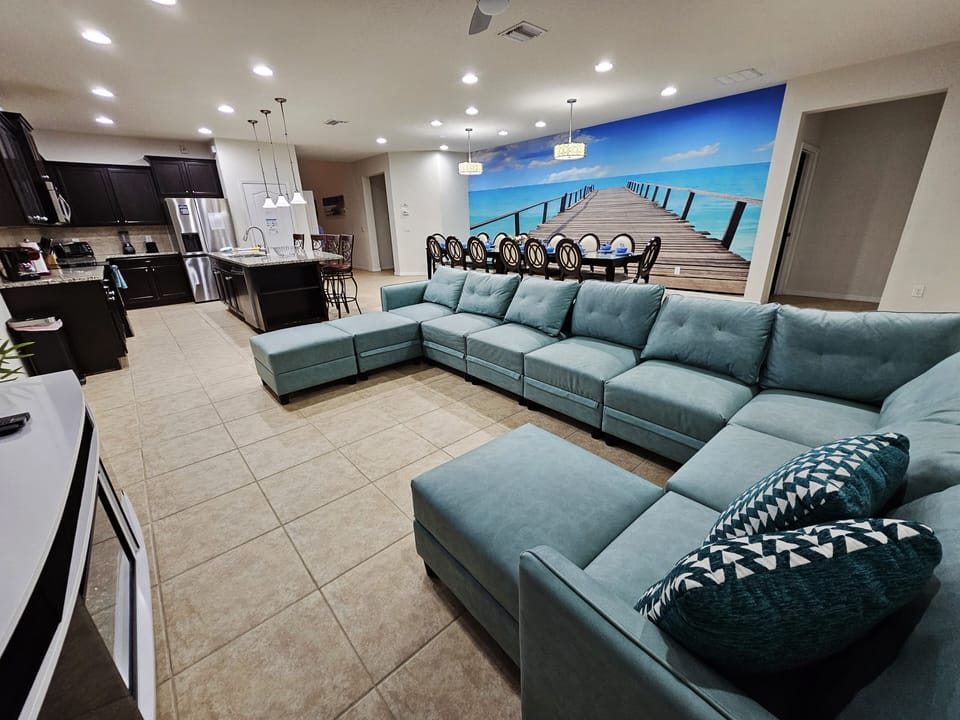 Flat-screen TV, video-game console, DVD player