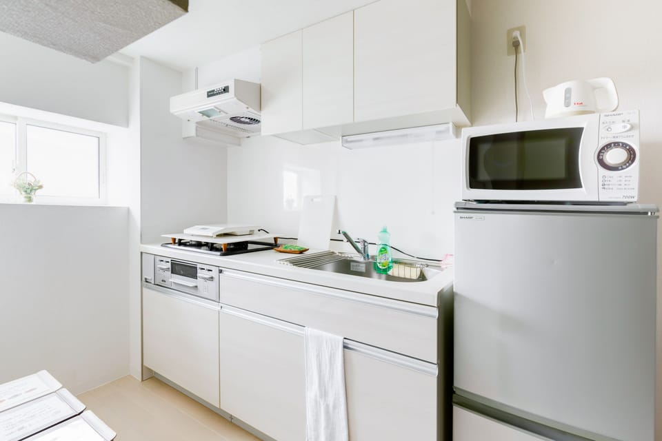 Private Vacation Home, 2 Bedrooms | Private kitchen | Fridge, microwave, stovetop, electric kettle