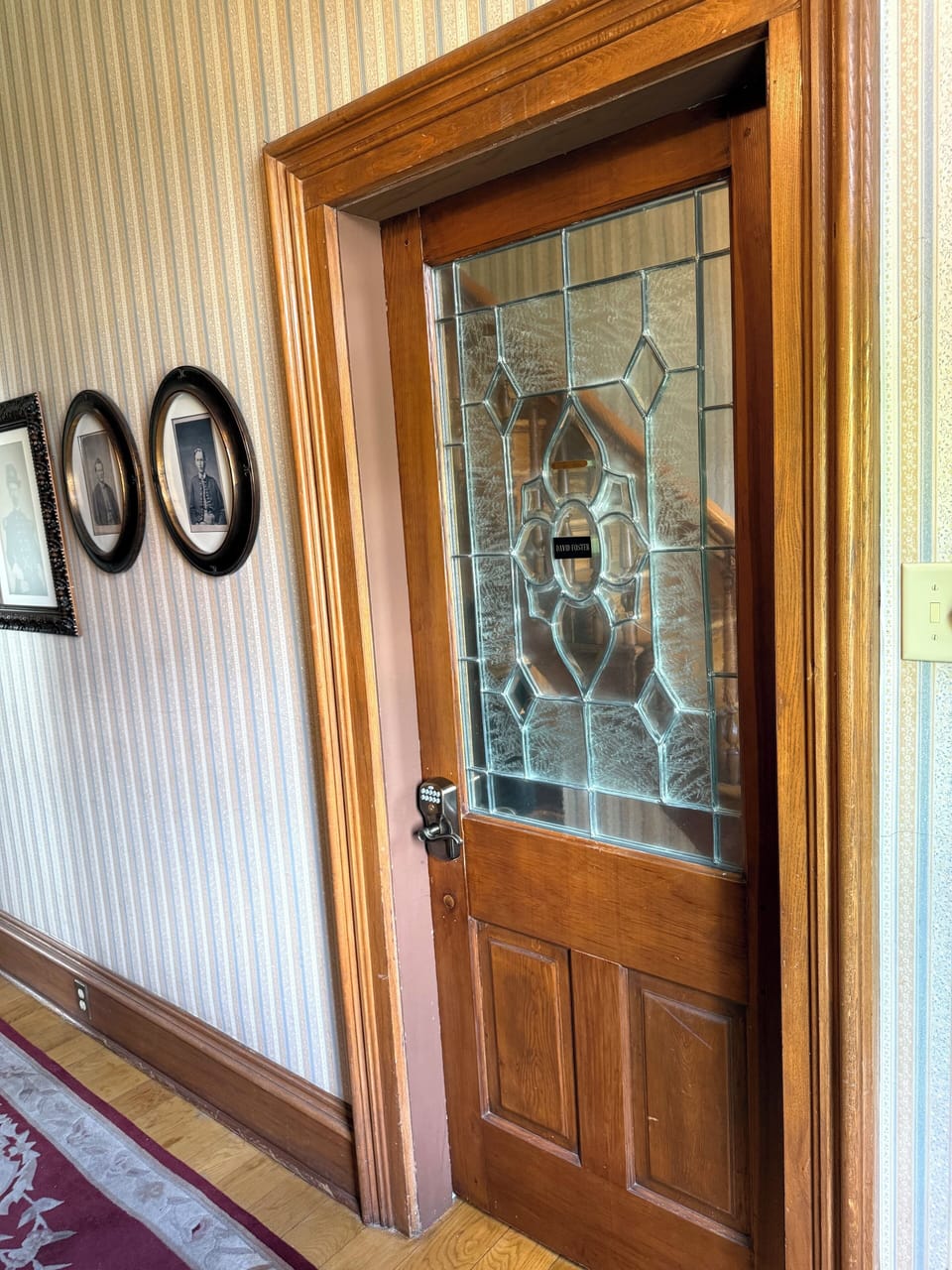 Interior entrance