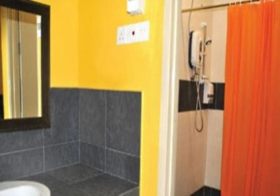 Shower, free toiletries, hair dryer (on request), slippers