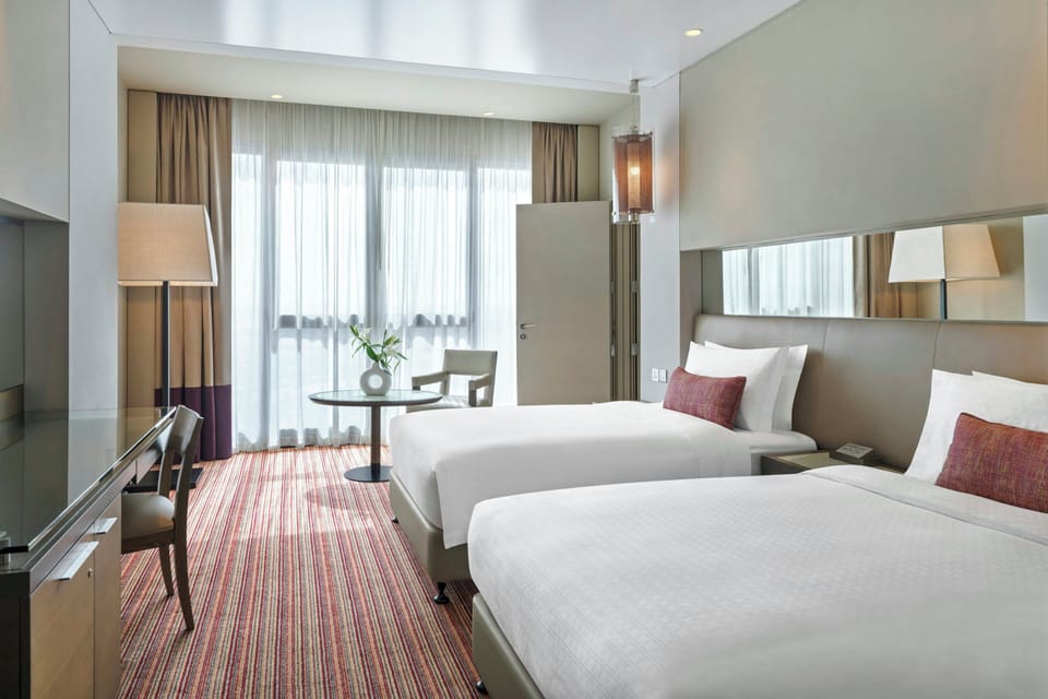 Down comforters, minibar, in-room safe, desk