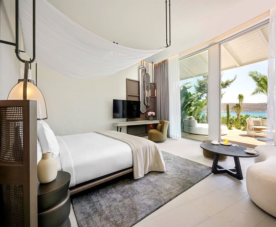 The Beach House Sea Terrace - Adult Only | 1 bedroom, Frette Italian sheets, premium bedding, down comforters