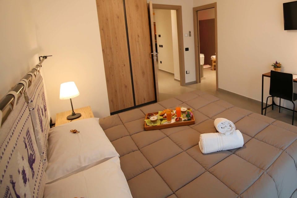 Superior Quadruple Room (Orchidea) | Premium bedding, pillowtop beds, minibar, individually decorated
