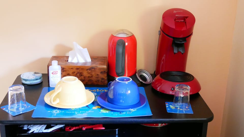City Double Room | In-room dining
