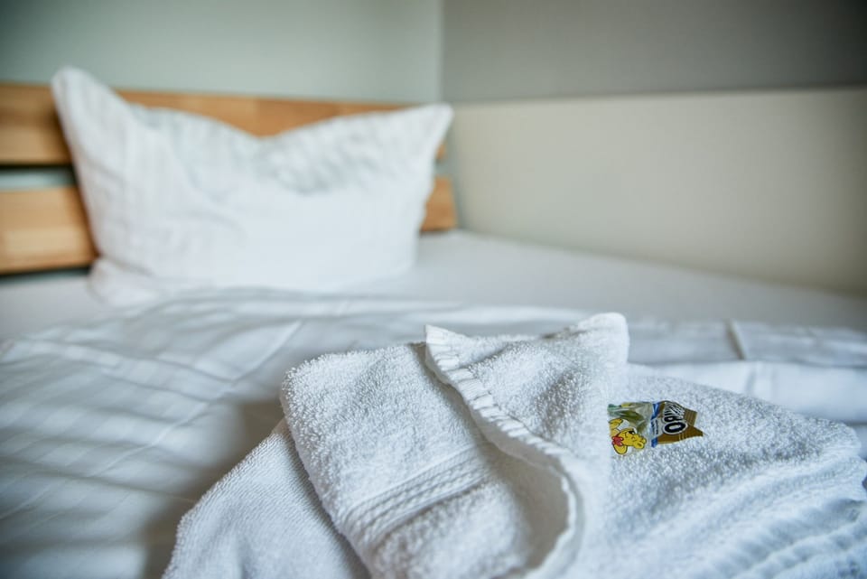 Economy Triple Room, 1 Double Bed, Shared Bathroom | Desk, blackout drapes, WiFi (free), bed sheets