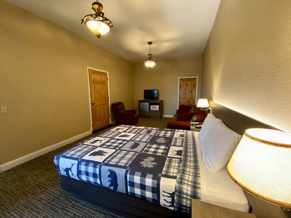 Single Room, 1 Queen Bed with Sofa bed | Blackout drapes, iron/ironing board, free WiFi, bed sheets