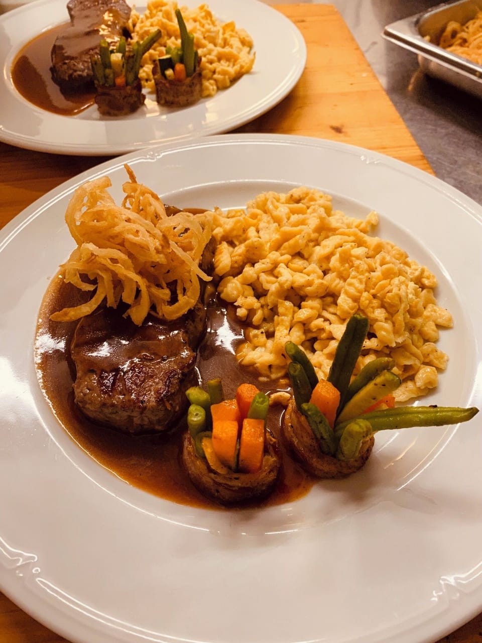 Dinner served