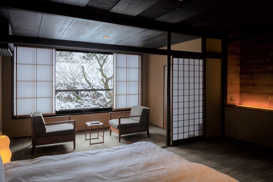 Luxury Room with Tatami Area and Open-Air Bath | Garden view