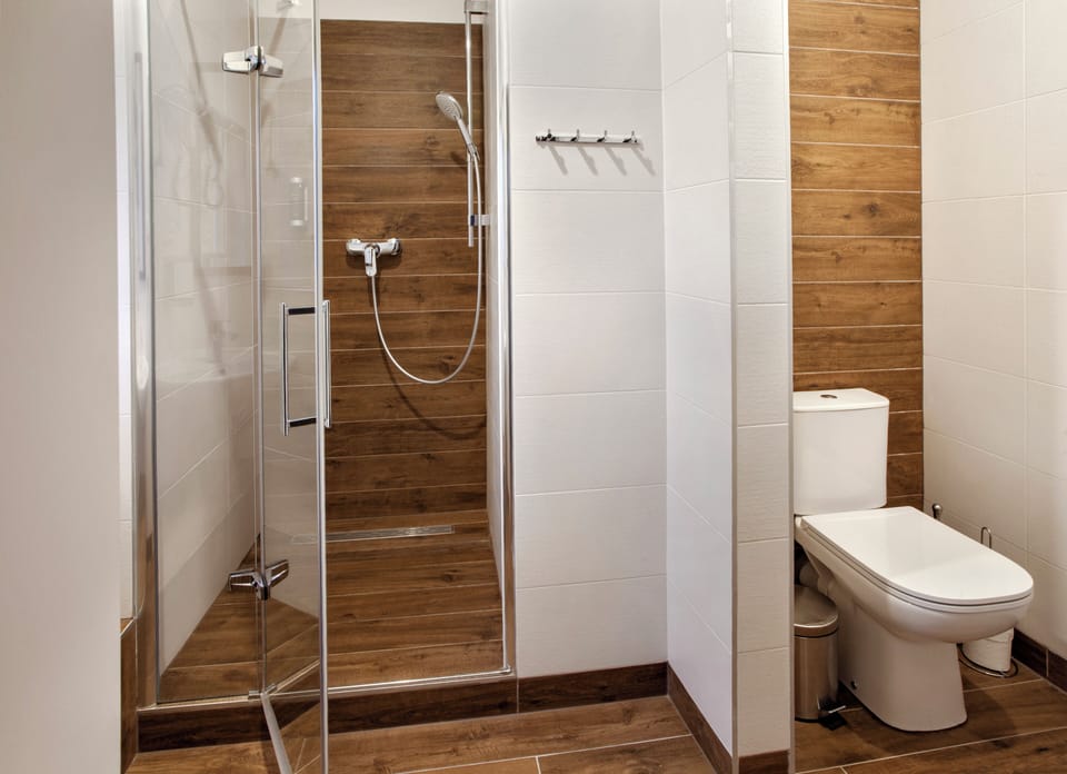 Design Triple Room (Triple Room) | Bathroom | Shower, rainfall showerhead, designer toiletries, hair dryer