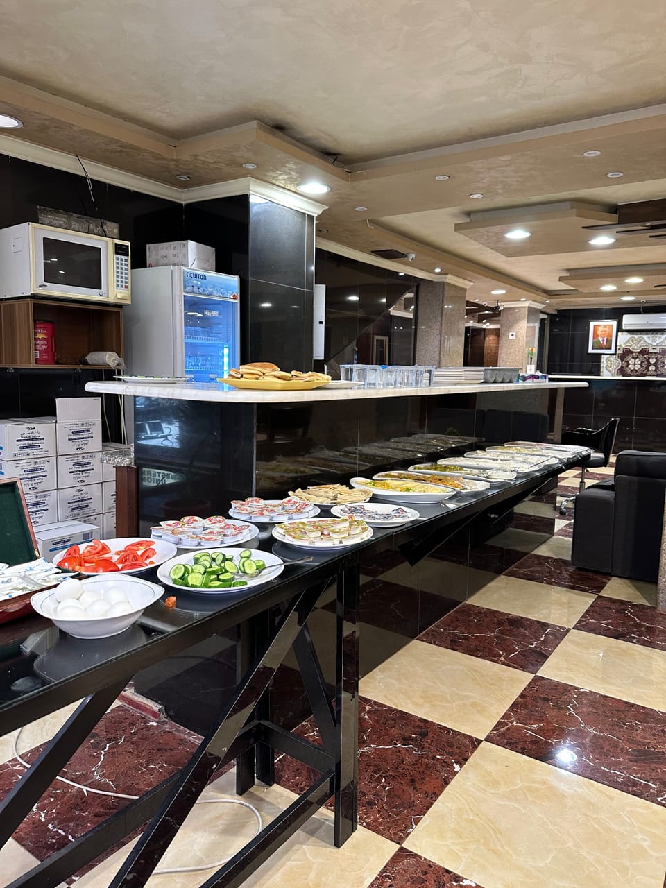 Breakfast buffet