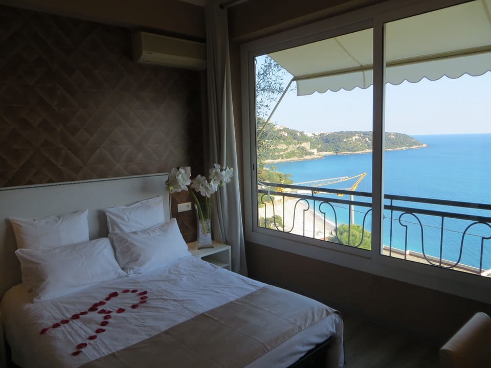 Double or Twin Room, Sea View | View from room