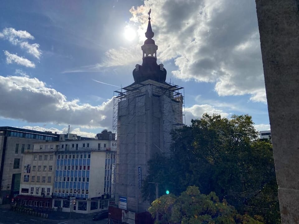 Comfort Double Room (Plus) incl.free public transport ticket price level D & railway Wuppertal | City view