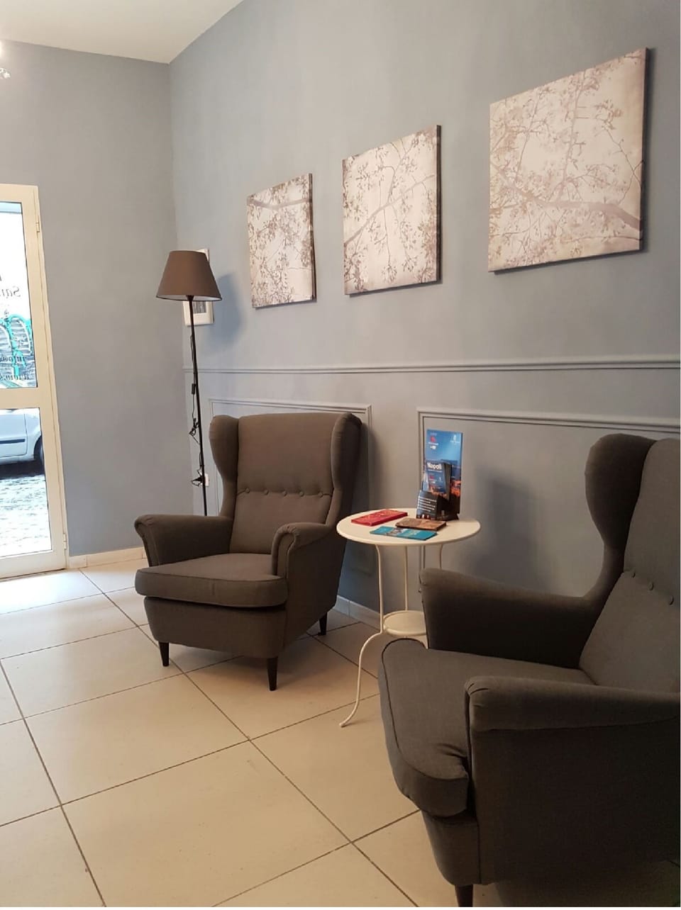 Lobby sitting area