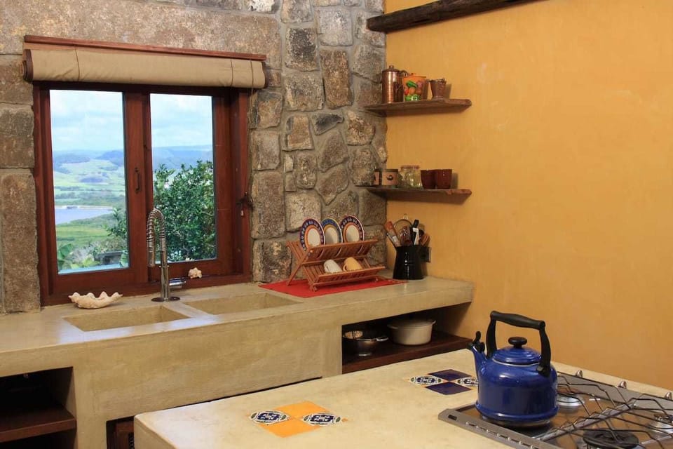 Basic Villa, 2 Bedrooms, Non Smoking | Private kitchen | Full-size fridge, microwave, stovetop, electric kettle
