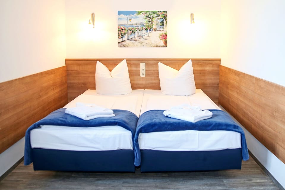 Hypo-allergenic bedding, blackout drapes, soundproofing