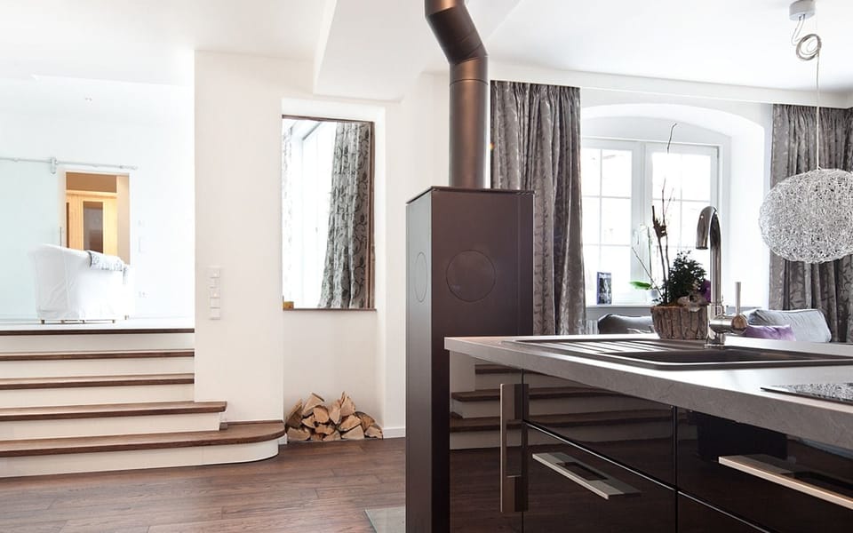 Suite (Liz) | Desk, blackout drapes, soundproofing, iron/ironing board