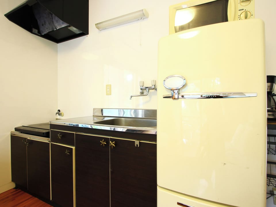 [Max 4 Guests] Private Cottage, KACHIBAI, Non Smoking | Private kitchen | Fridge, microwave, stovetop, electric kettle