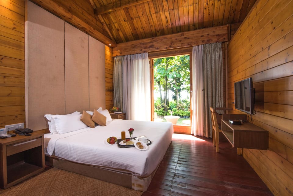 Wooden Cottage Room | View from room