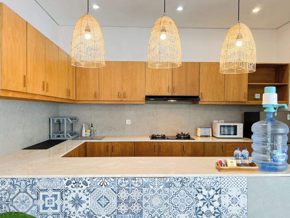 Villa, 2 Bedrooms | Private kitchen | Electric kettle