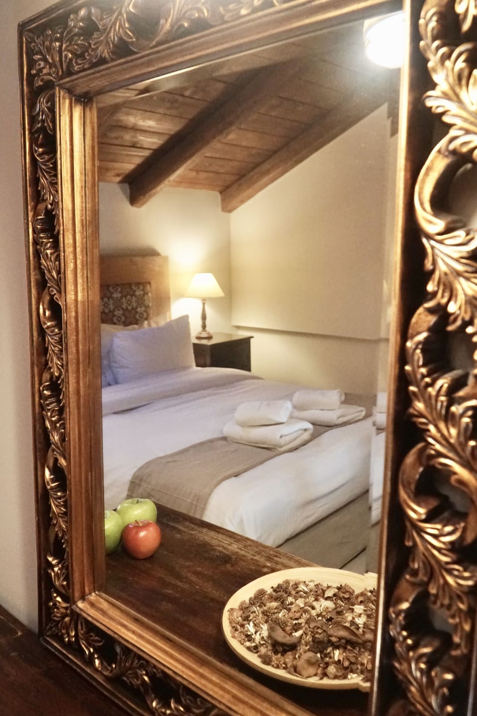 Premium bedding, down comforters, pillowtop beds, minibar