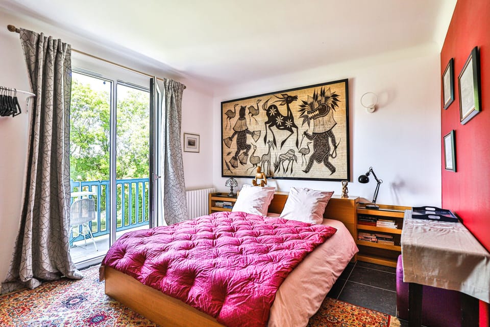 Double Room (Rouge) | Premium bedding, Tempur-Pedic beds, individually decorated