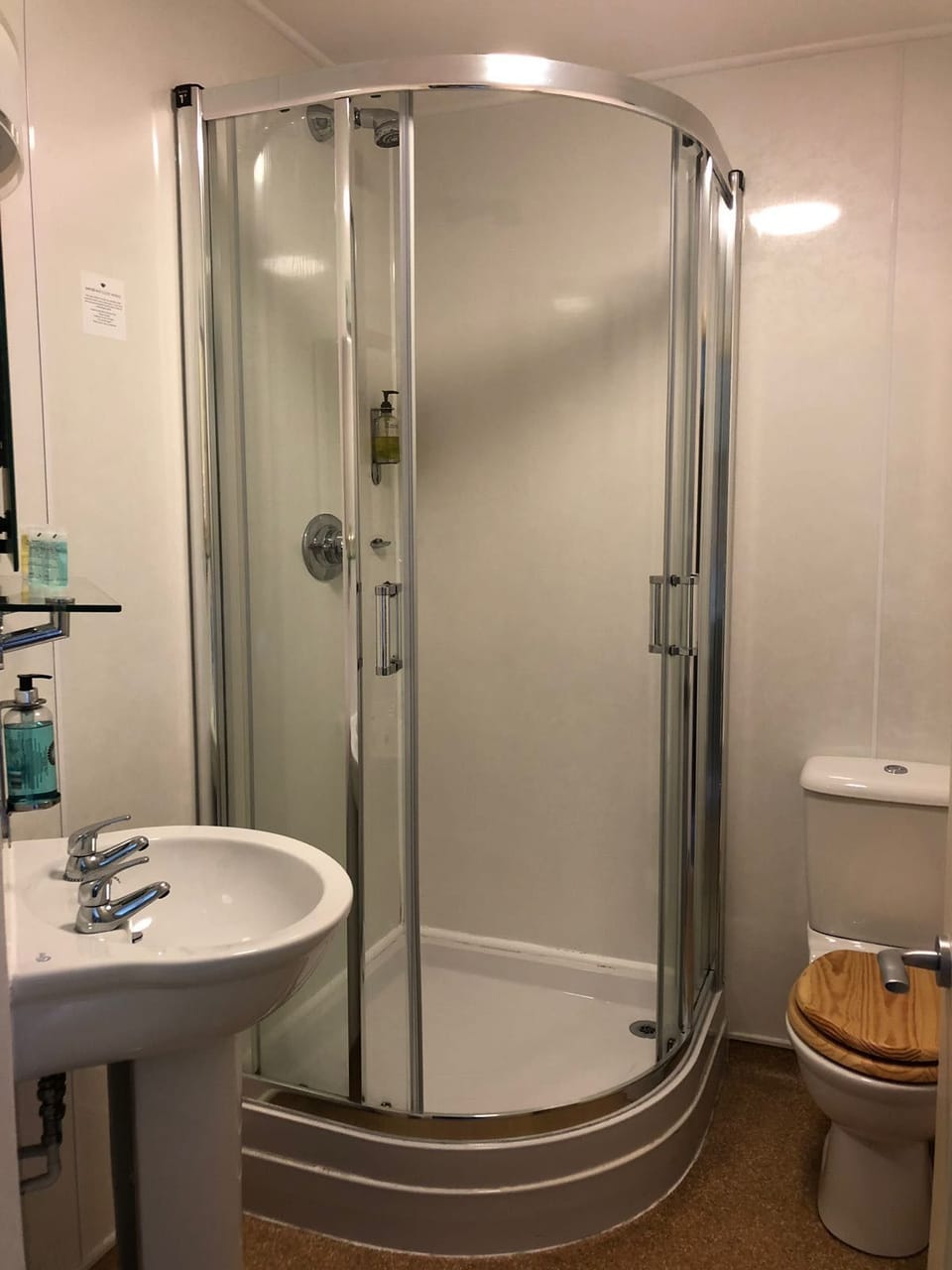 Free toiletries, hair dryer, towels, soap