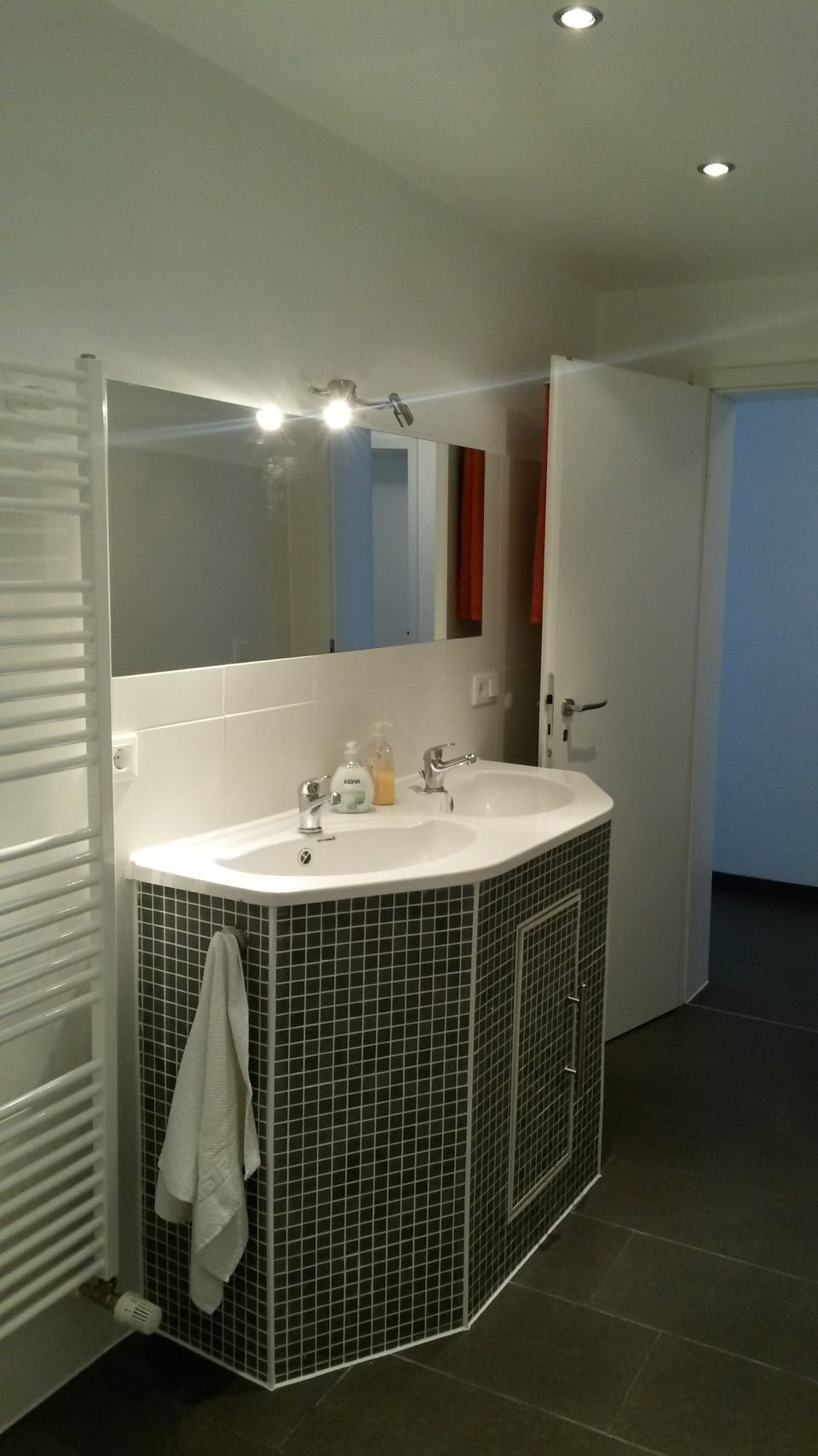 Shower, towels