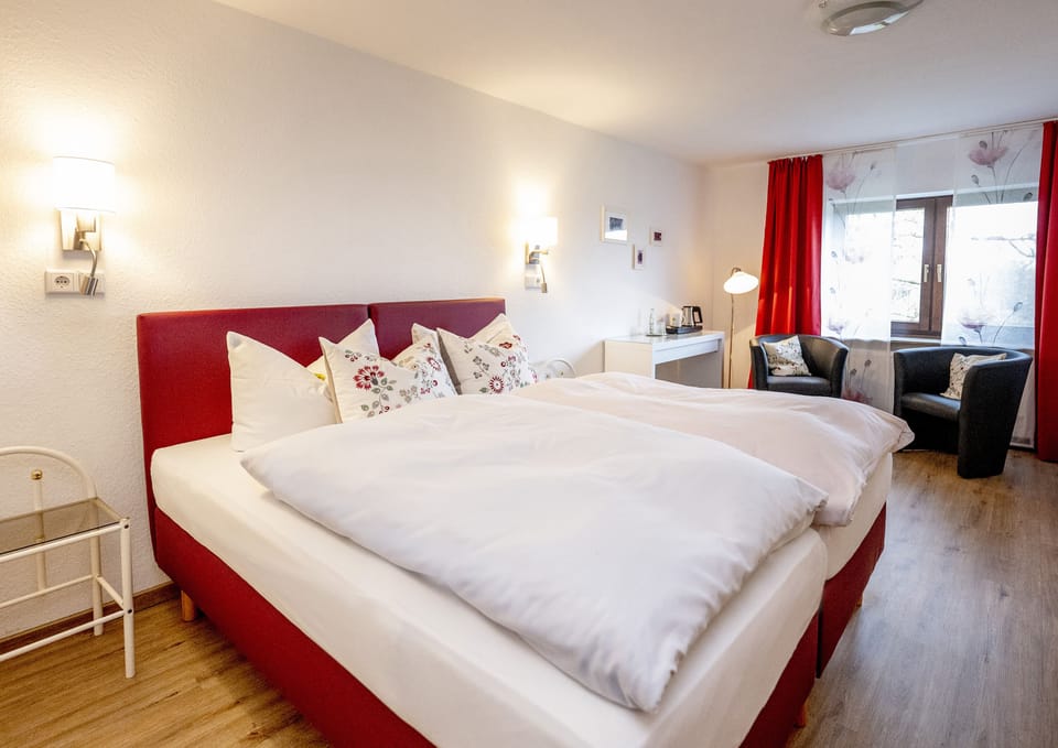Double or Twin Room | Hypo-allergenic bedding available, desk, WiFi (free)