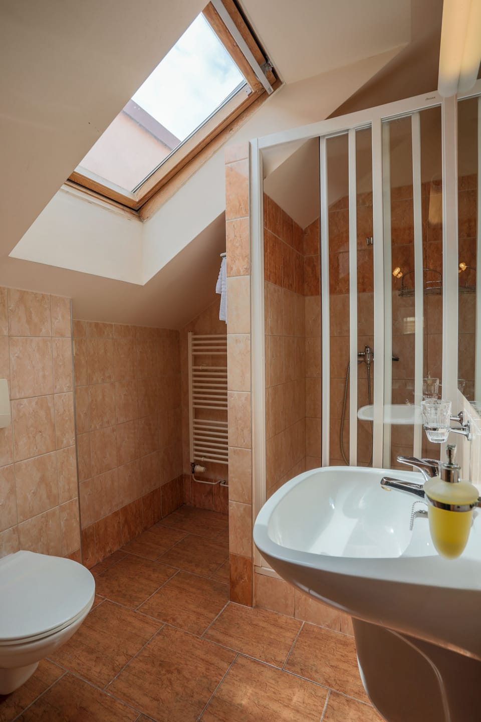 Double Room | Bathroom | Hair dryer, towels